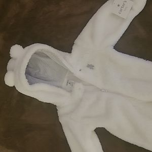 Baby fleece footed jumpsuit